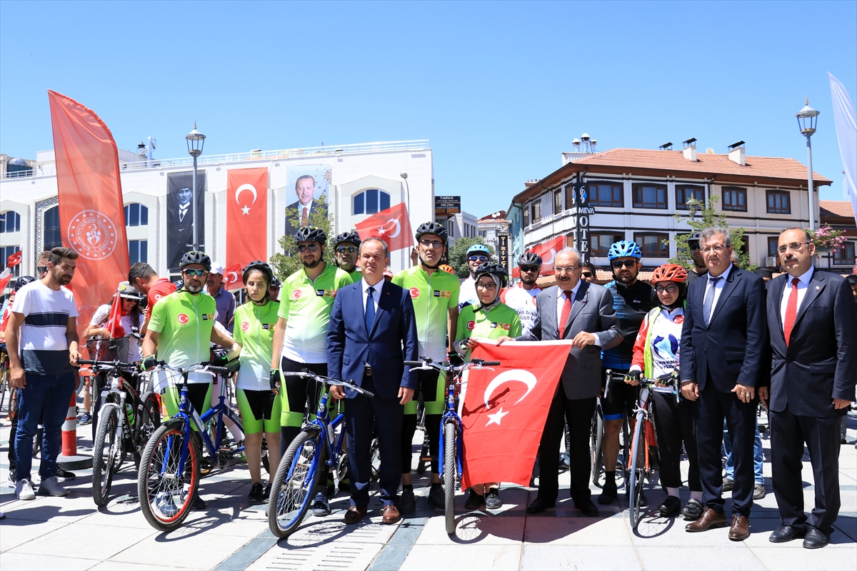 Konya'da 15 Temmuz Bisiklet Turu
