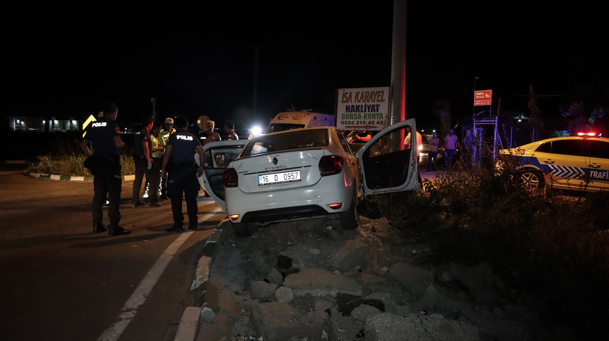 Bursa'da Kaza! 1 Ölü 2 Yaralı