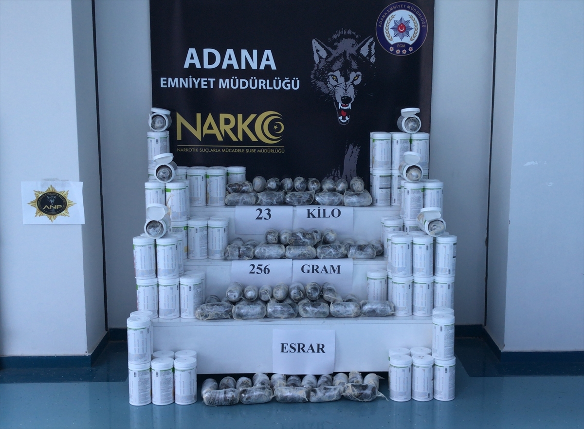 Adana'da Yolcu Otobüsünden 23 Kilo Esrar Çıktı!
