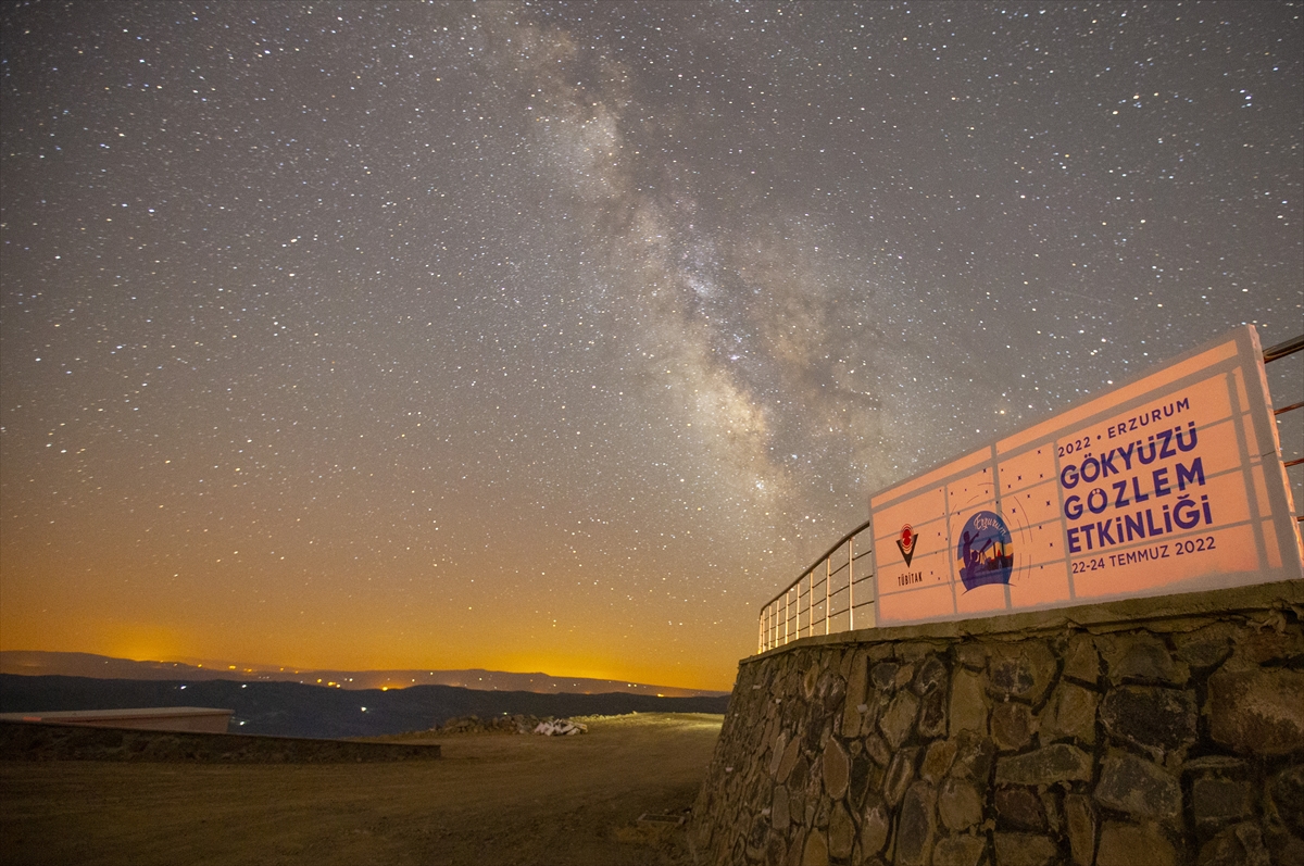 Gökyüzünün Gözleneceği Doğu Anadolu Gözlemevi'nde Gece Yıldız Şöleni