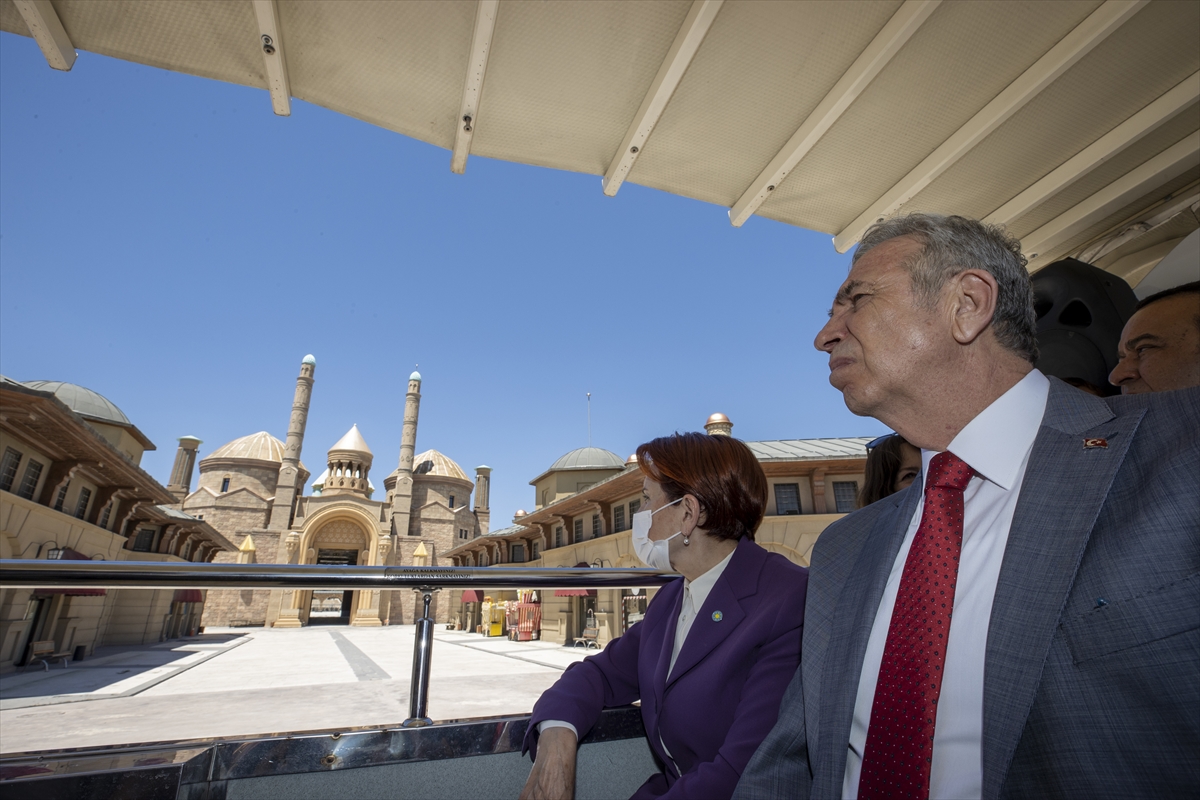 İYİ Parti Genel Başkanı Meral Akşener, Ankara Büyükşehir Belediyesine devredilen ANKAPARK'ı ziyaret etti.