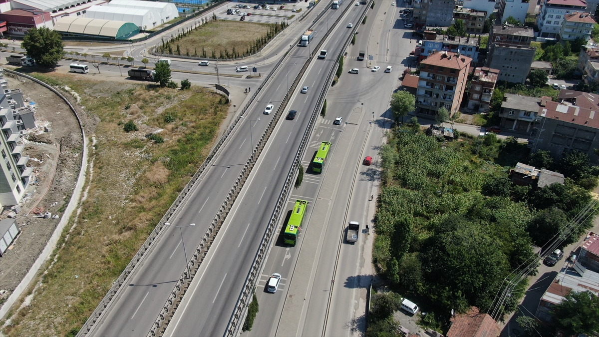 Samsun'da Hizmet Verecek Elektrikli Otobüslerin Test Süreci Başladı