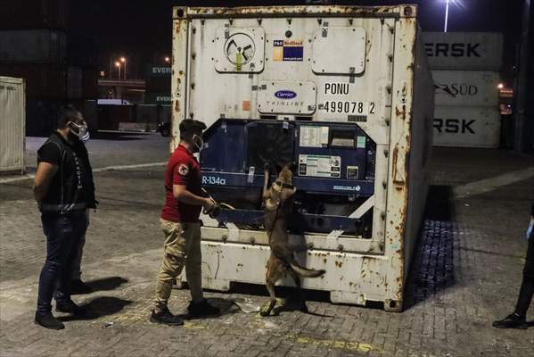 Mersin Uluslararası Limanı'nda 48 Kilo 800 Gram Kokain Ele Geçirildi