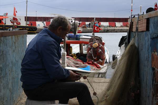 Tekirdağlı Balıkçılar Poyraz Nedeniyle Denize Açılamadı