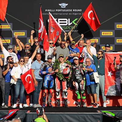 Milli Motosikletçi Bahattin Sofuoğlu, WorldSSP Challange Şampiyonu Oldu
