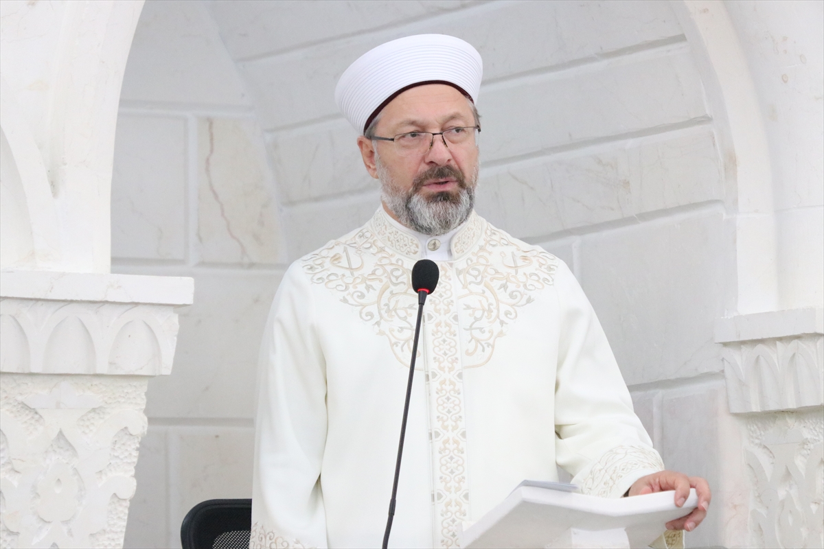 Diyanet İşleri Başkanı Erbaş Siirt'te Hutbe İrat Etti