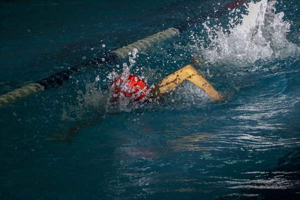 Gaziantep'teki Yüzücüler, Cumhuriyetin 99. Yılında 99 Dakika Kulaç Attı