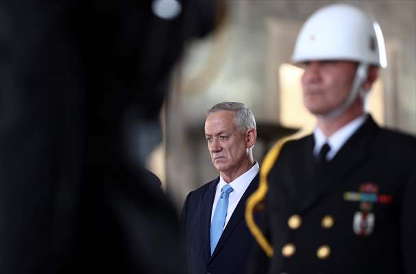 İsrail Savunma Bakanı Gantz, Anıtkabir'i Ziyaret Etti