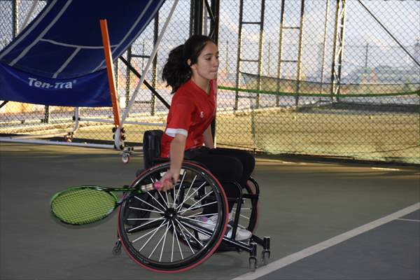 Şırnaklı Engelli Sporcular, Uluslararası Aspendos Open Tenis Turnuvası'na Hazırlanıyor