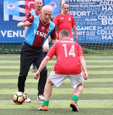 Trabzon'da Türkiye-Macaristan Dostluk Maçı Oynandı