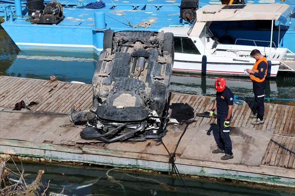 Muğla'da Otomobilin Denizdeki Yüzer İskeleye Düştüğü Kazada 6 Kişi Yaralandı