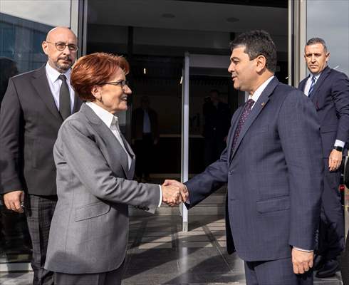 DP Genel Başkanı Uysal, İYİ Parti Genel Başkanı Akşener İle Görüştü