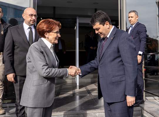 DP Genel Başkanı Uysal, İYİ Parti Genel Başkanı Akşener İle Görüştü