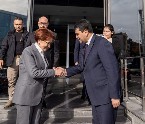 DP Genel Başkanı Uysal, İYİ Parti Genel Başkanı Akşener İle Görüştü