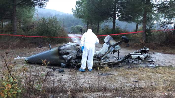 Bursa'da araziye düşen eğitim uçağındaki 2 kişi hayatını kaybetti