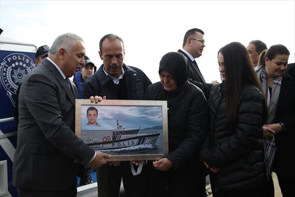 Tekirdağ'da Şehit Bekçi Koşal'ın İsmi Polis Botuna Verildi