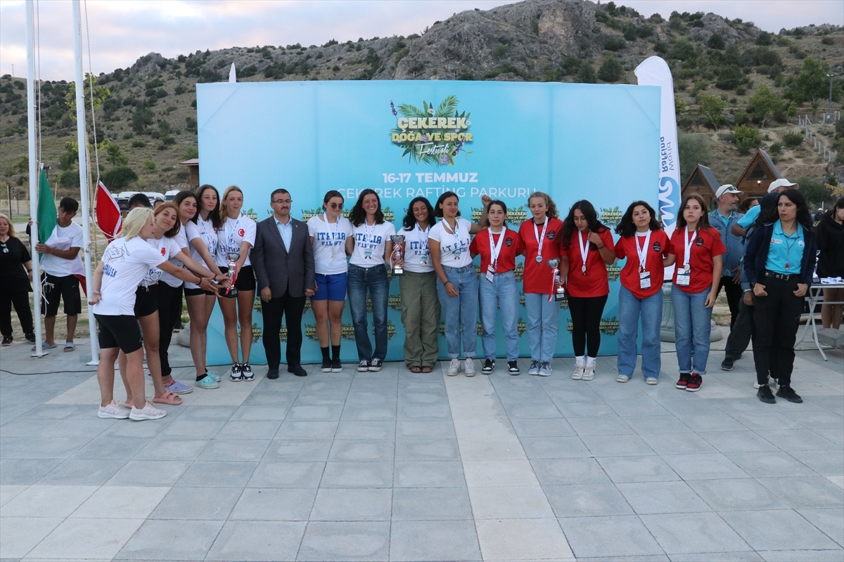 Yozgat'ta Düzenlenen Uluslararası Rafting Türkiye Grand Prix'si 