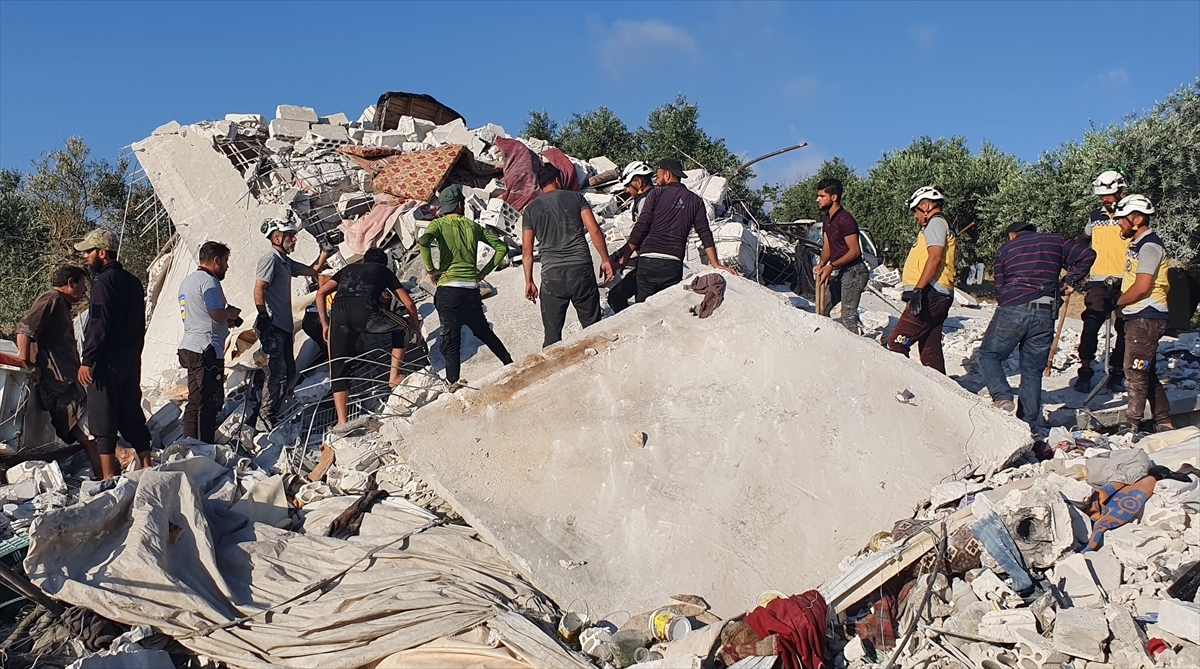 Rusya'nın İdlib'de Hristiyanların Yaşadığı Köylere Saldırısında 3 Sivil Öldü