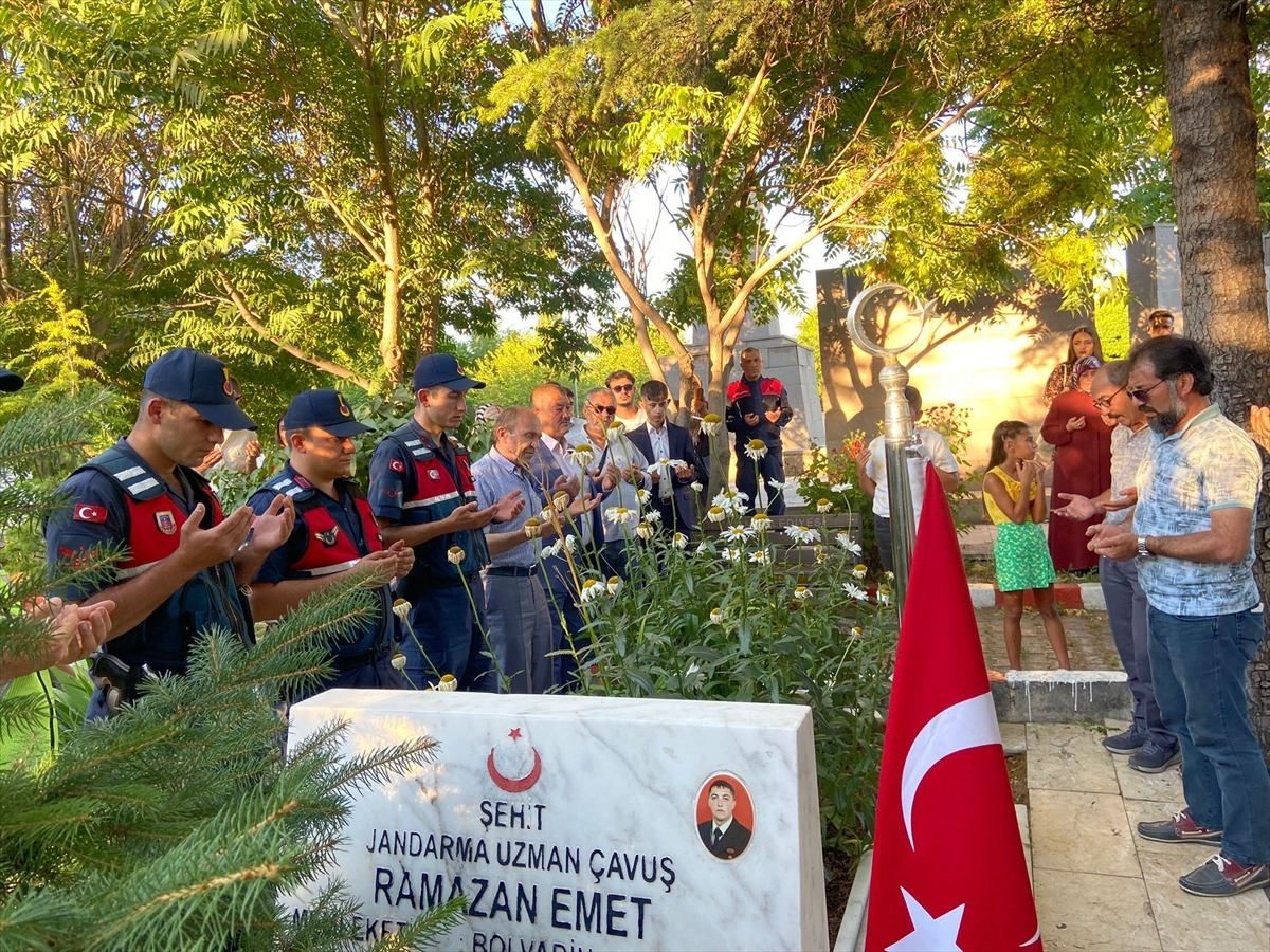 Afyonkarahisar'da şehit jandarma uzman çavuşun oğluna 