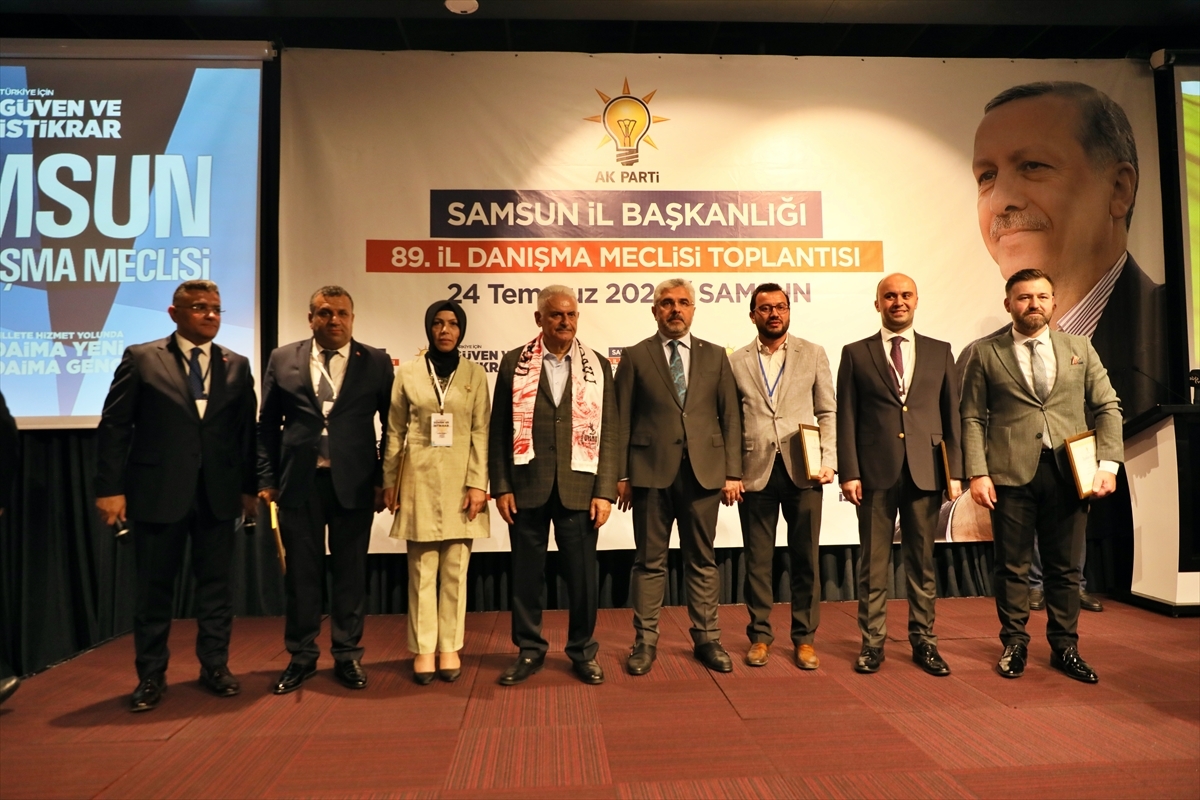 AK Parti Genel Başkanvekili Yıldırım, Samsun'da 89. İl Danışma Meclisi Toplantısı'na Katıldı: