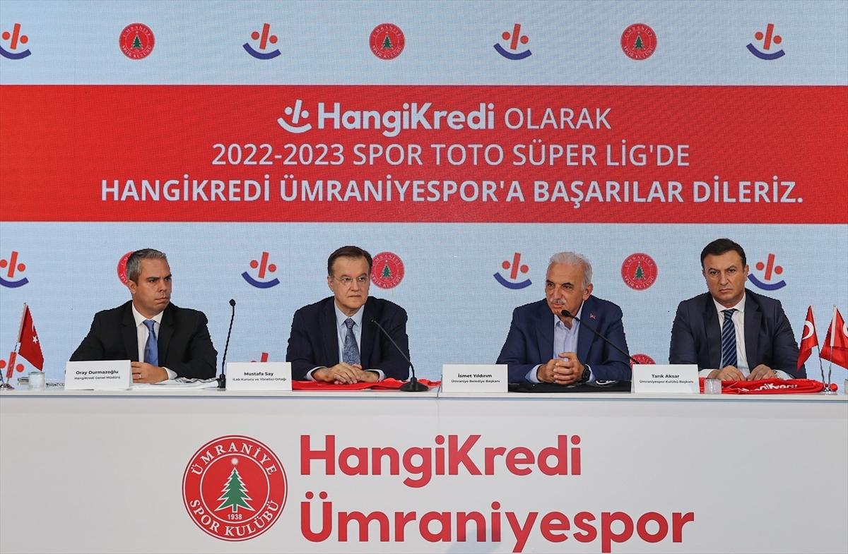 Ümraniyespor İle Hangikredi Şirketi Arasında Sponsorluk Anlaşması İmzalandı