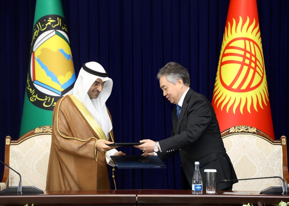 Kırgızistan İle Körfez Arap Ülkeleri İşbirliği Konseyi Arasında Mutabakat Zaptı