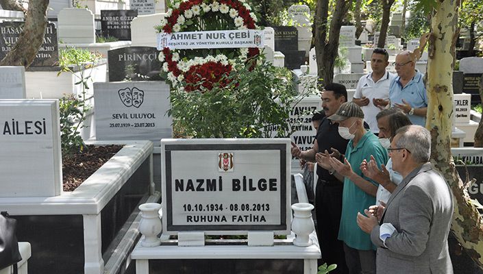 Beşiktaş'ta Nazmi Bilge Anıldı