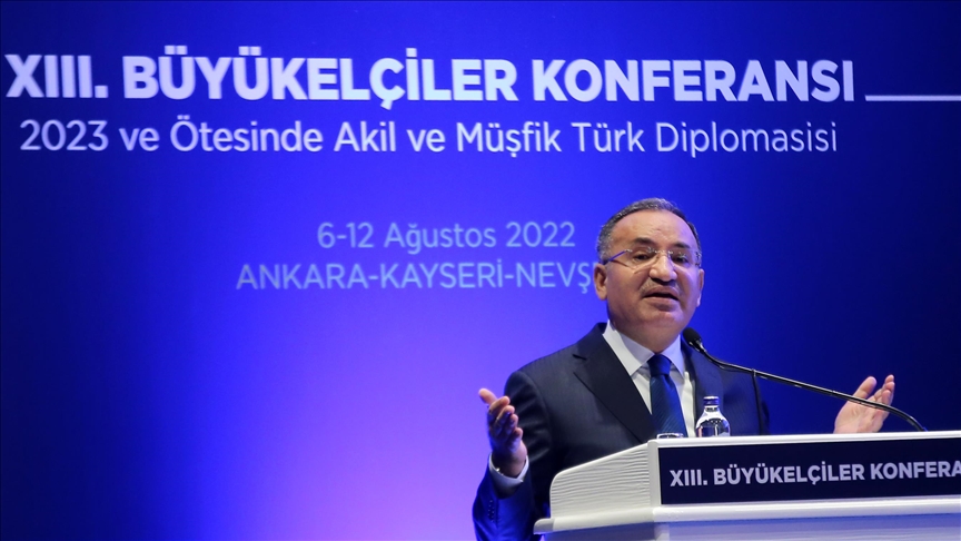 Adalet Bakanı Bozdağ, Büyükelçiler Konferansı'nda Konuştu