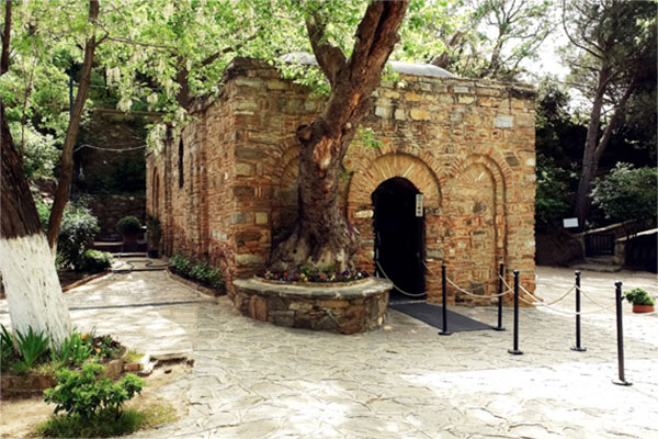 İzmir'deki Meryem Ana Evi'nde 