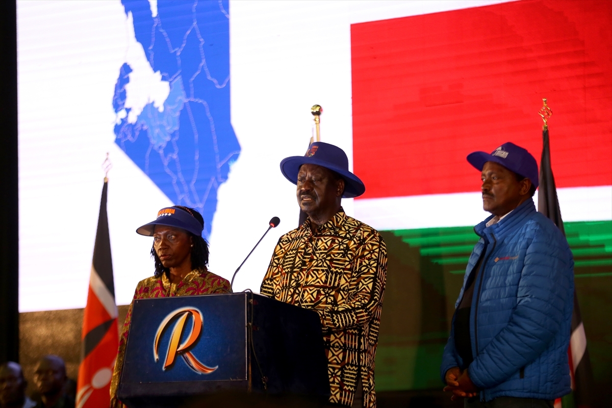 Kenyalı Muhalif Lider, Seçim Sonuçlarını 