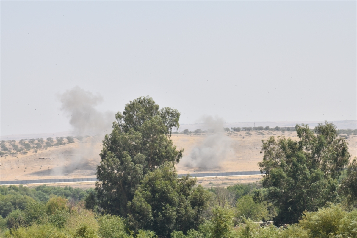 Terör Örgütü YPG/PKK Karkamış İlçesine Havan Mermisi Attı