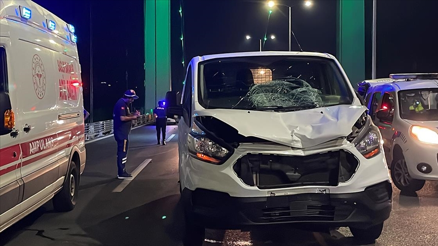 Anadolu Otoyolu'nda 2 Yolcu Otobüsü Ve Hafif Ticari Araç Çarpıştı, 4 Yolcu Yaralandı