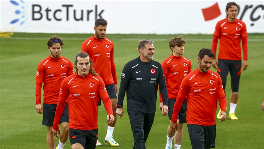 A Milli Futbol Takımı, Lüksemburg Maçı Hazırlıklarını Sürdürdü