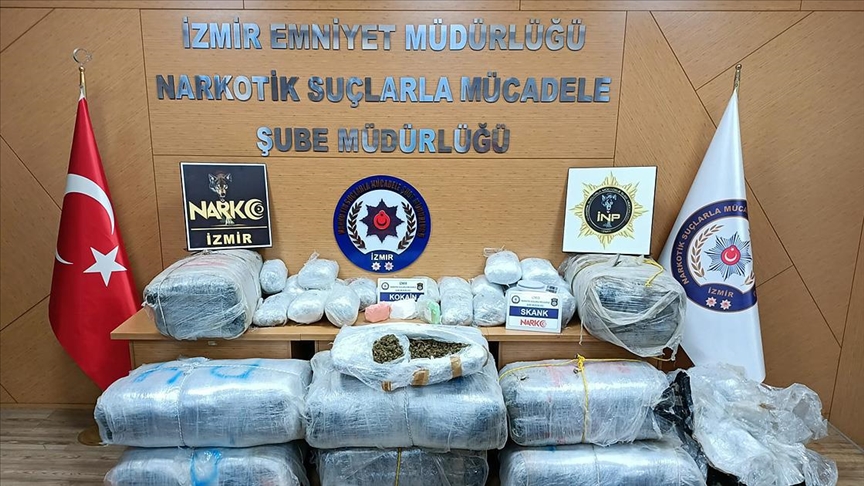 İzmir'deki Uyuşturucu Operasyonu