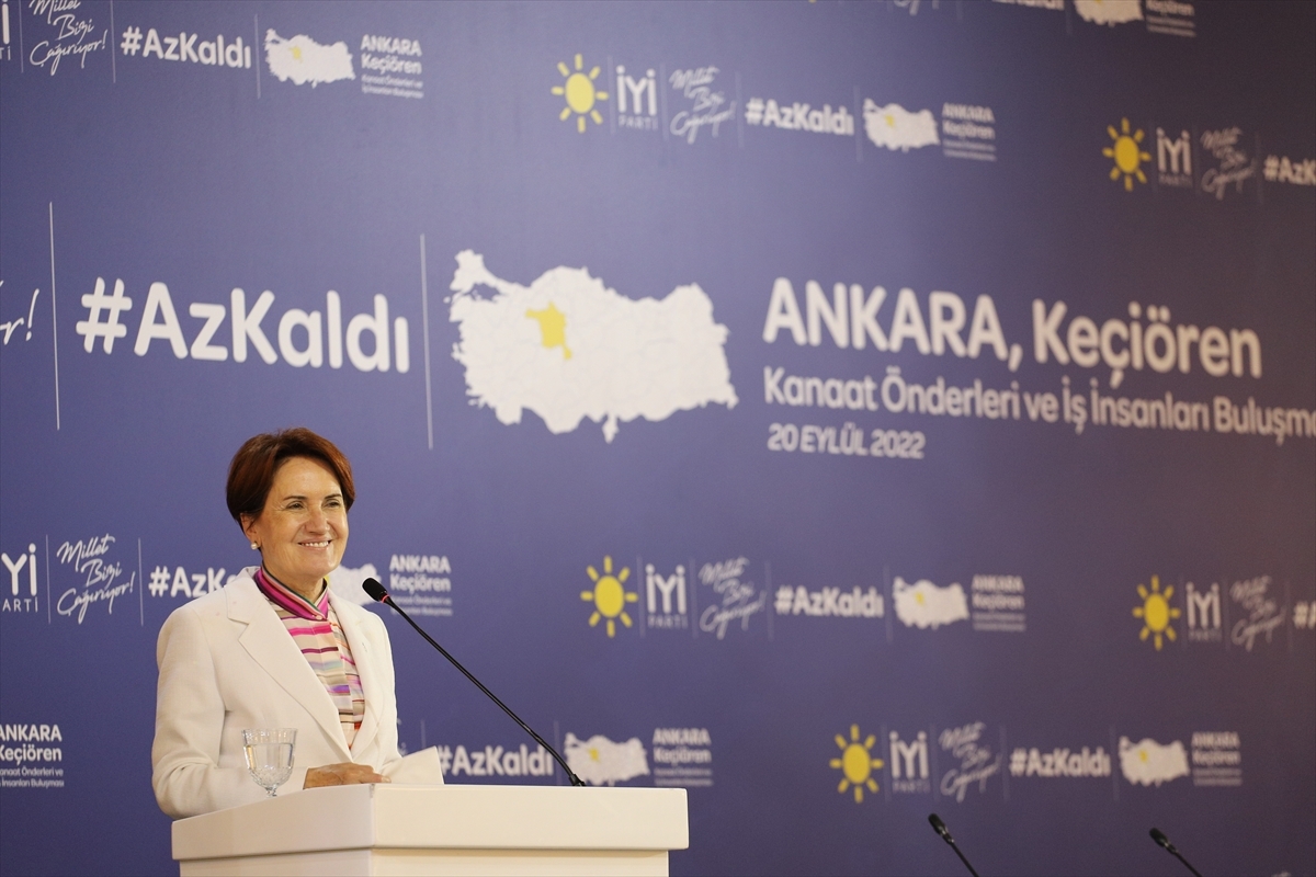 Meral Akşener, Keçiören'de Kanaat Önderleri Ve İş İnsanlarıyla Buluştu