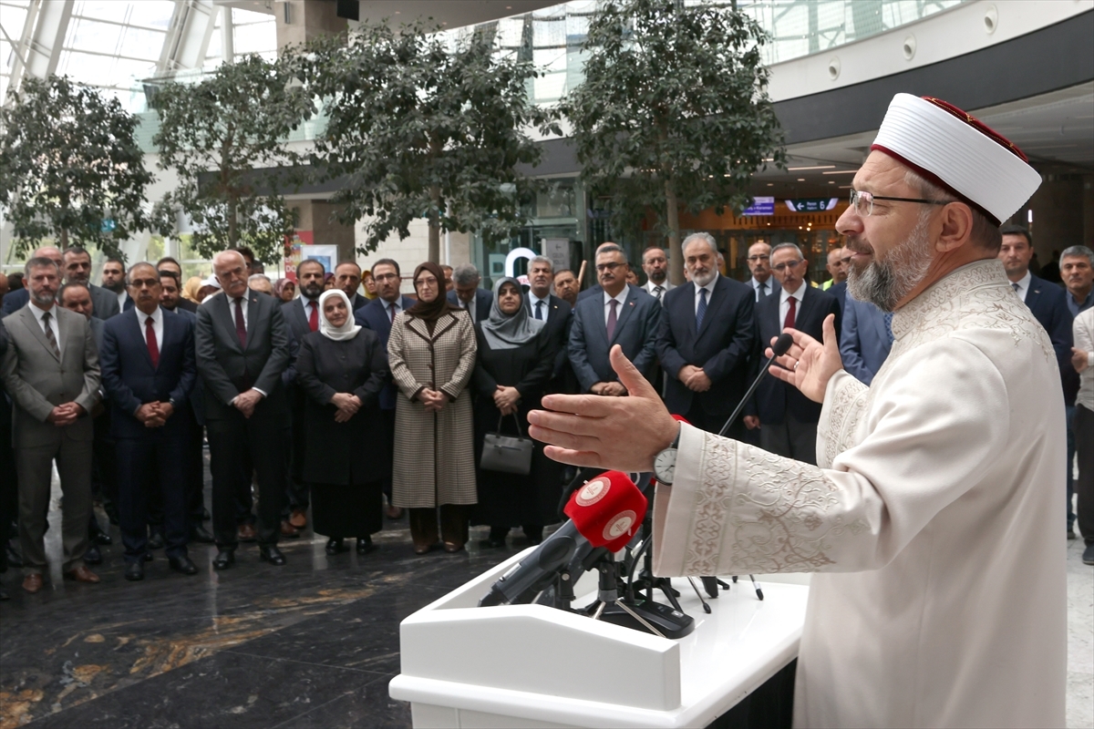 Diyanet İşleri Başkanı Erbaş, 