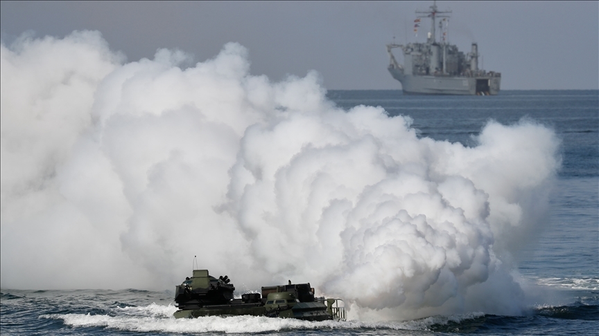 ABD ve Güney Kore, Ortak Deniz Tatbikatına Başladı