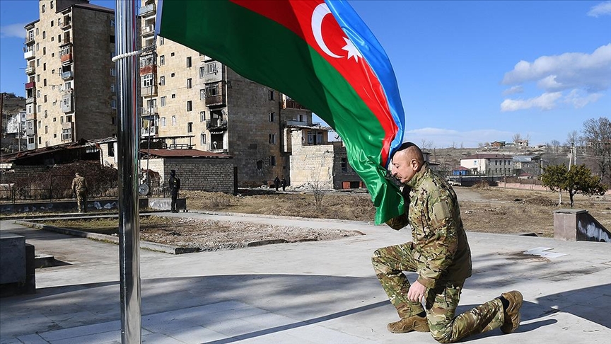 Azerbaycan Cumhurbaşkanı Aliyev, 2. Karabağ Savaşı Şehitlerini Andı