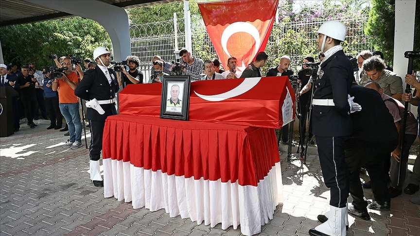 Şehit Polis Memuru Sedat Gezer, Son Yolculuğuna Uğurlandı 