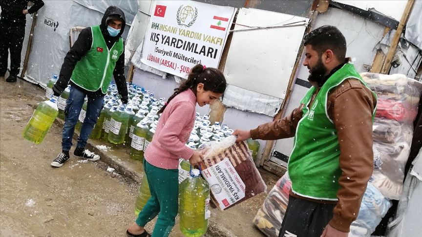 İHH Lübnan'daki Filistinli Mülteci Kamplarında 52 Ton Kurban Eti Dağıttı