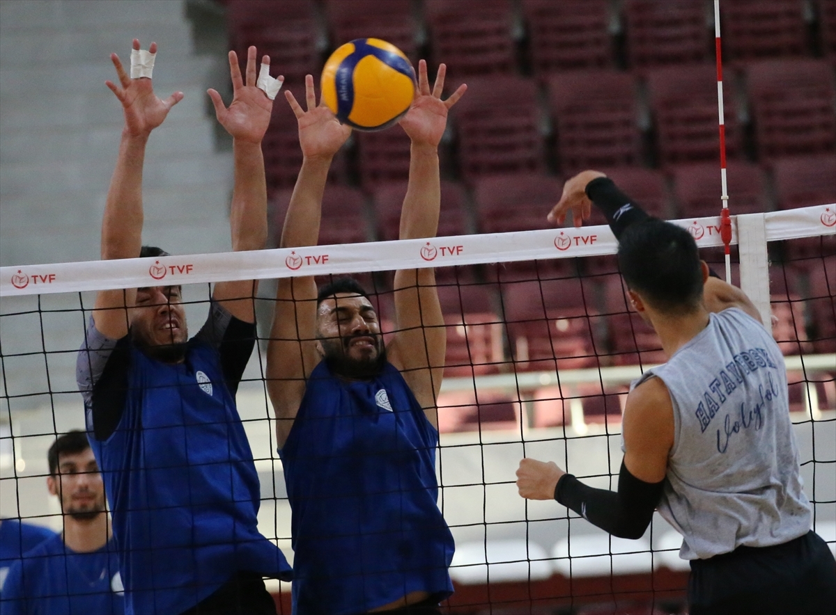 Hatay Büyükşehir Belediyespor Erkek Voleybol Takımı'nda Hedef Ligde Kalmak