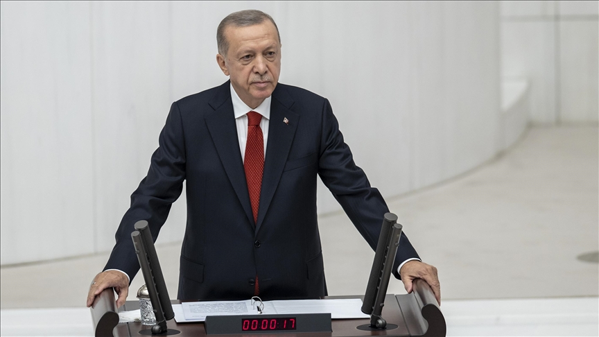 Cumhurbaşkanı Erdoğan, TBMM'de Konuştu