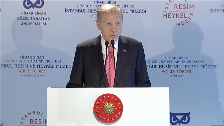 Cumhurbaşkanı Erdoğan, MSGSÜ İstanbul Resim ve Heykel Müzesi Açılış Töreni'nde Konuştu