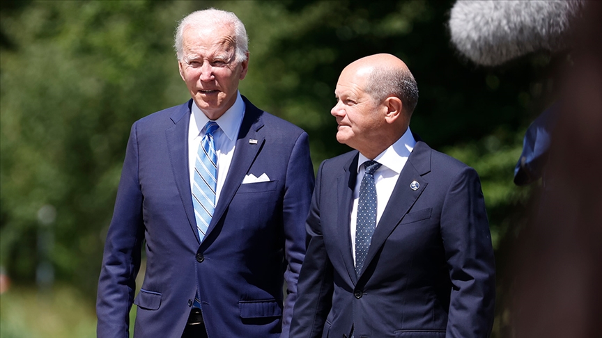 Almanya Başbakanı Scholz, ABD Başkanı Biden İle Telefonda Görüştü