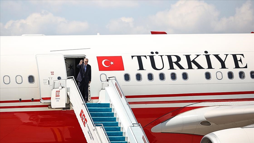 Cumhurbaşkanı Erdoğan Kazakistan'a Geldi