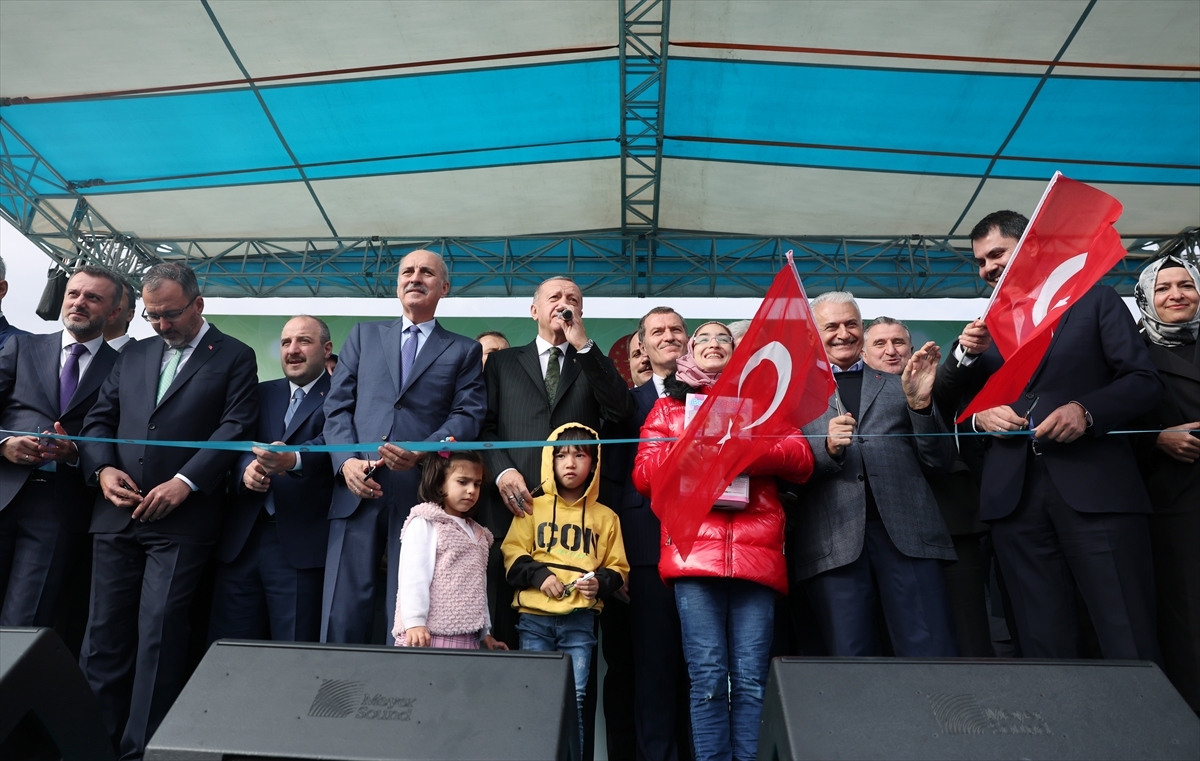 Cumhurbaşkanı Erdoğan, Zeytinburnu Millet Bahçesi ve Buz Adası Açılış Töreni'nde Konuştu