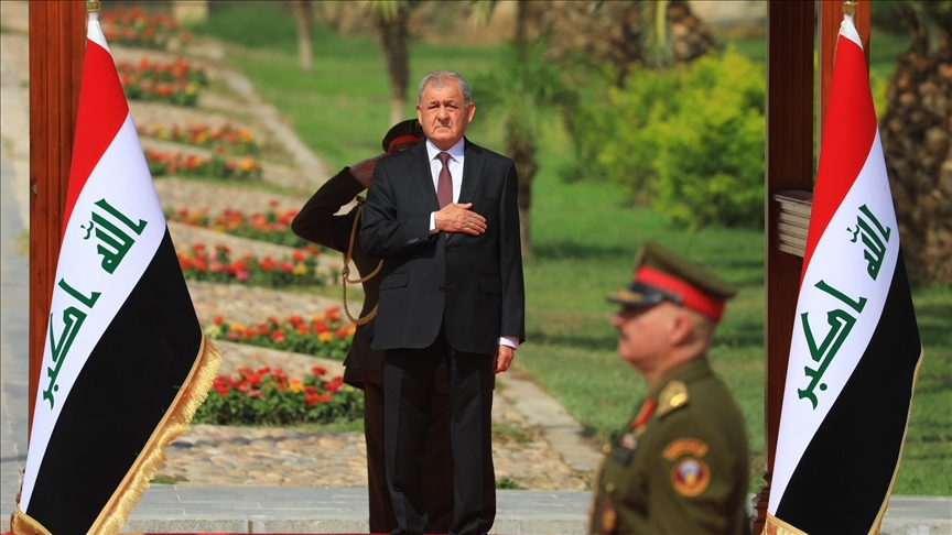 Irak Cumhurbaşkanı Reşid, Görevine Resmen Başladı