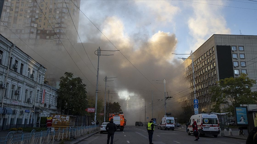 Kiev'e Kamikaze İHA Saldırıları Düzenlendi 