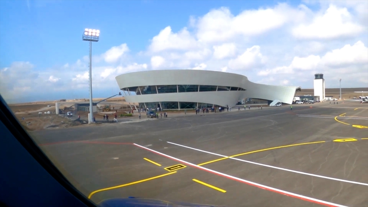 Erdoğan Ve Aliyev'in Açılışını Yapacağı Zengilan Havalimanı 1,5 Yılda İnşa Edildi