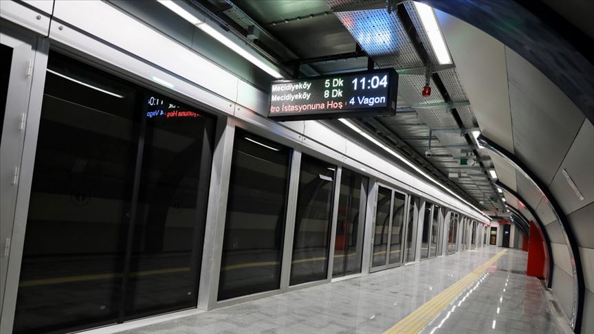 Mecidiyeköy-Mahmutbey Metro Hattında Sefer Düzenlemesi 